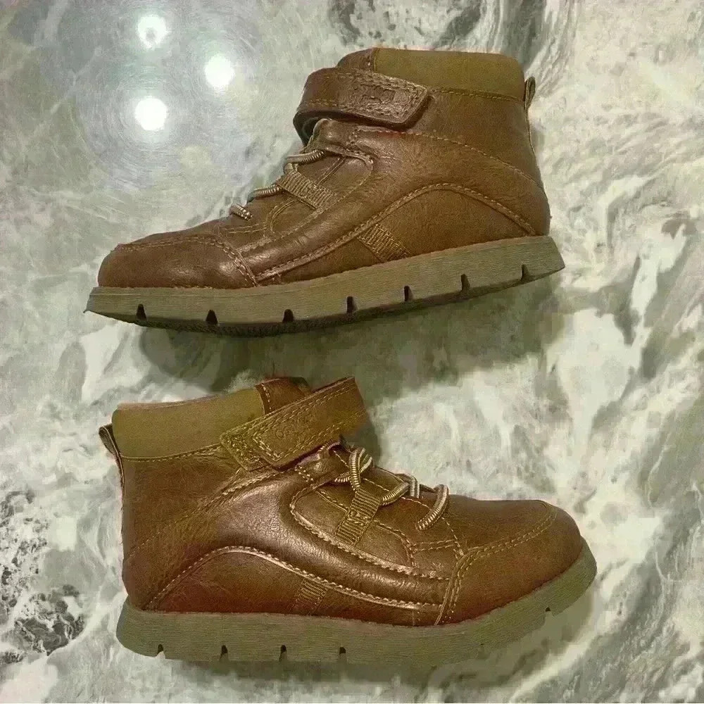 OshKosh B'Gosh Boy's Banyan Fashion Boot, Brown Size 11M - Picture 3 of 8
